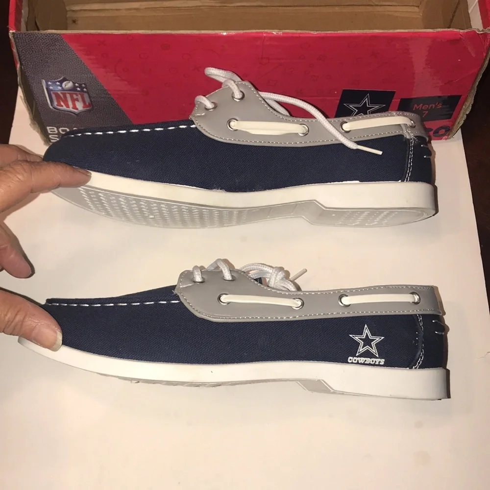 NIB NFL Cowboys Boat Shoes